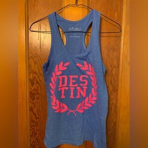 Alvin's Island Blue Tank Top